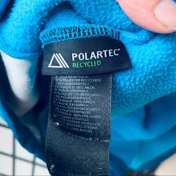 The North Face Polartec turquoise Denali fleece M - Picture 6 of 9